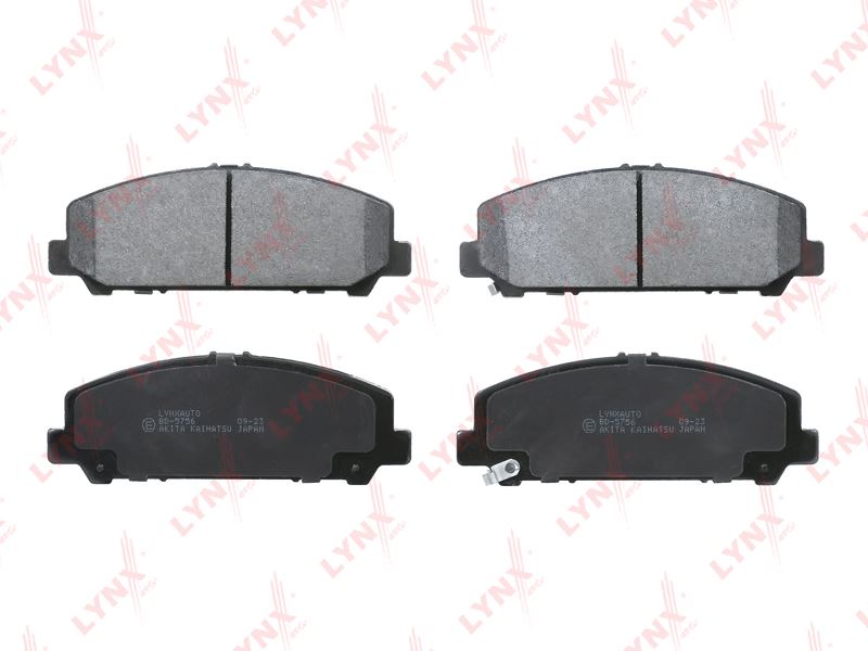 КОЛОДКИ ТОРМОЗНЫЕ ДИСКОВЫЕ LYNXauto BD5756