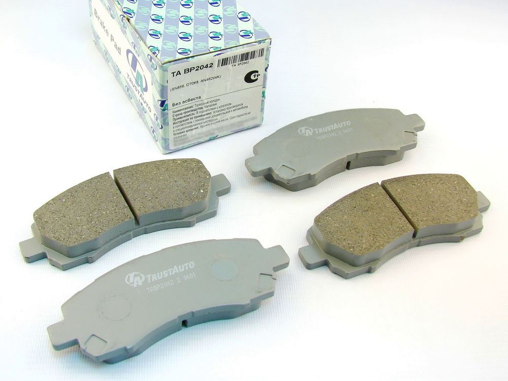 КОЛОДКИ ТОРМОЗНЫЕ ДИСКОВЫЕ TRUSTAUTO TABP2042