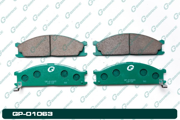 КОЛОДКИ ТОРМОЗНЫЕ ДИСКОВЫЕ G-BRAKE GP01063