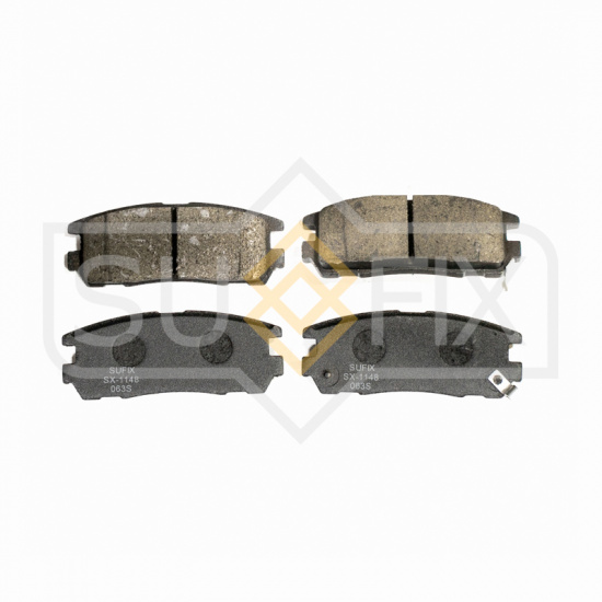КОЛОДКИ ТОРМОЗНЫЕ ДИСКОВЫЕ SUFIX SX1148