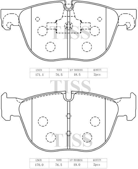 КОЛОДКИ ТОРМОЗНЫЕ ДИСКОВЫЕ PARAUT E281156