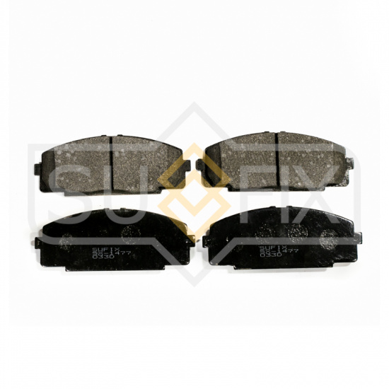 КОЛОДКИ ТОРМОЗНЫЕ ДИСКОВЫЕ SUFIX SX1477