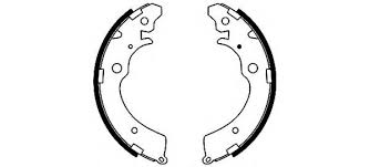 КОЛОДКИ ТОРМОЗНЫЕ БАРАБАННЫЕ JFBK FN5524
