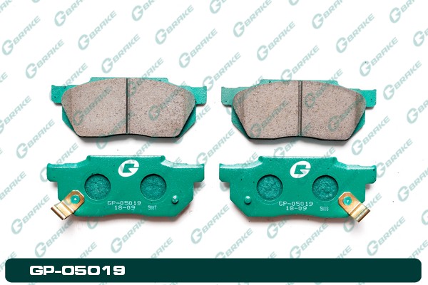 КОЛОДКИ ТОРМОЗНЫЕ ДИСКОВЫЕ G-BRAKE GP05019