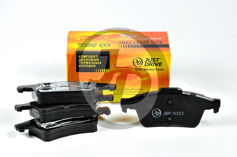 КОЛОДКИ ТОРМОЗНЫЕ ДИСКОВЫЕ JD JBP0203