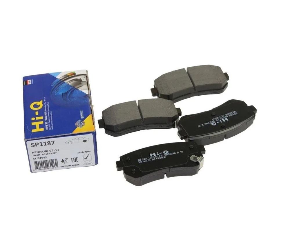 КОЛОДКИ ТОРМОЗНЫЕ ДИСКОВЫЕ SANGSIN BRAKE SP1187