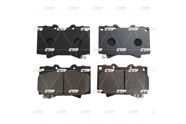 КОЛОДКИ ТОРМОЗНЫЕ ДИСКОВЫЕ CTR GK1044