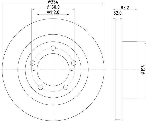 ДИСК ТОРМОЗНОЙ NISSHINBO ND1127K