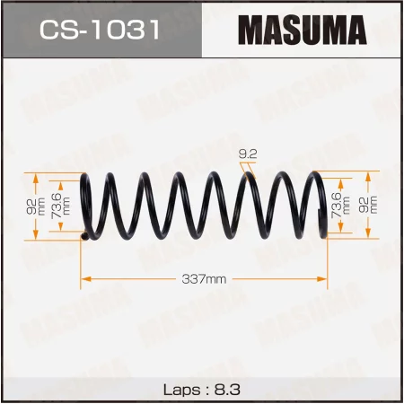 ПРУЖИНА ПОДВЕСКИ MASUMA CS1031