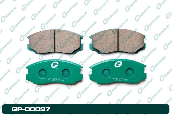 КОЛОДКИ ТОРМОЗНЫЕ ДИСКОВЫЕ G-BRAKE GP00037