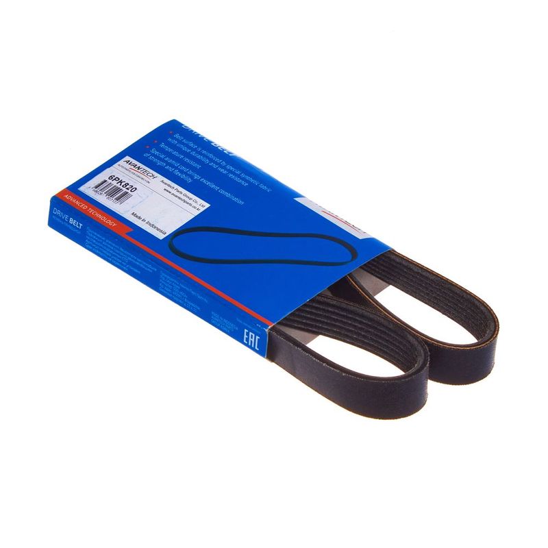 РЕМЕНЬ ПОЛИКЛИНОВЫЙ AVANTECH 6PK820