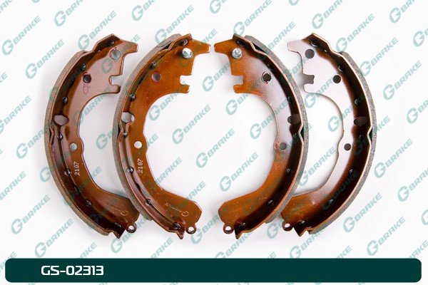 КОЛОДКИ ТОРМОЗНЫЕ БАРАБАННЫЕ G-BRAKE GS02313