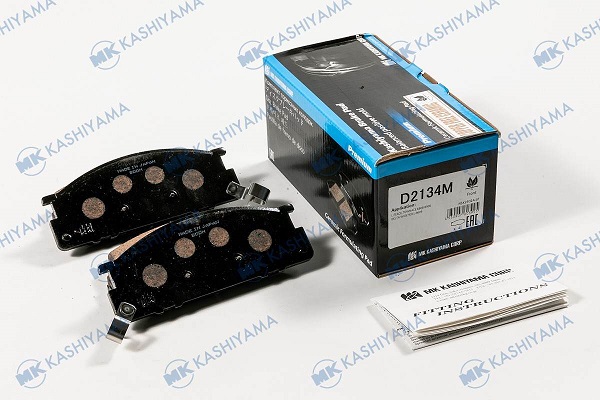КОЛОДКИ ТОРМОЗНЫЕ ДИСКОВЫЕ KASHIYAMA D2134M