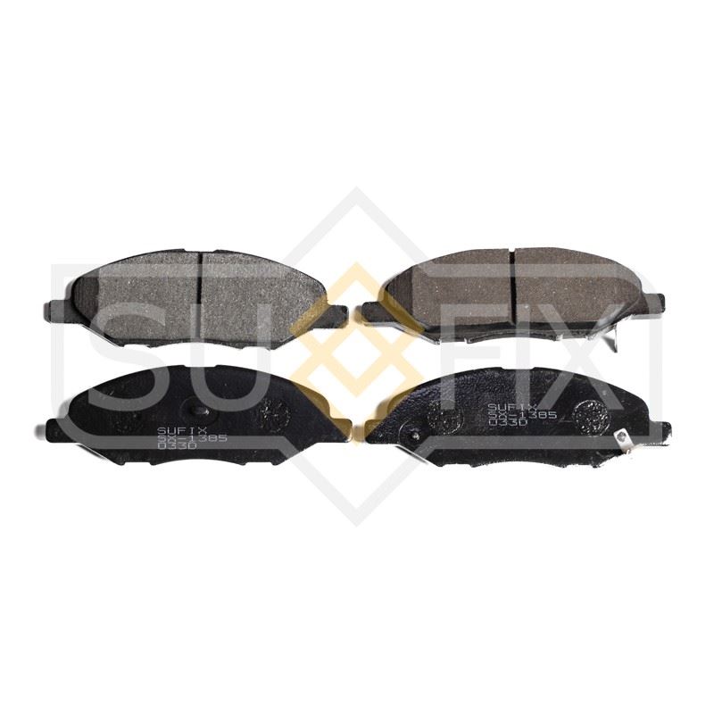КОЛОДКИ ТОРМОЗНЫЕ ДИСКОВЫЕ SUFIX SX1385