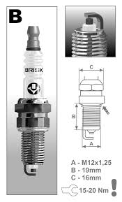 СВЕЧА ЗАЖИГАНИЯ BRISK BR14YC9