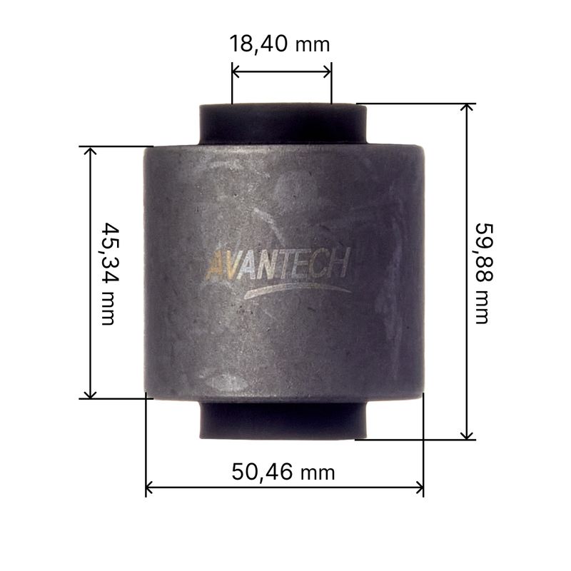 САЙЛЕНТБЛОК ПРОДОЛЬНОЙ ТЯГИ AVANTECH ASB0157