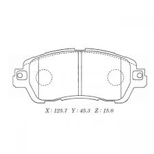 КОЛОДКИ ТОРМОЗНЫЕ ДИСКОВЫЕ ADVICS SN210