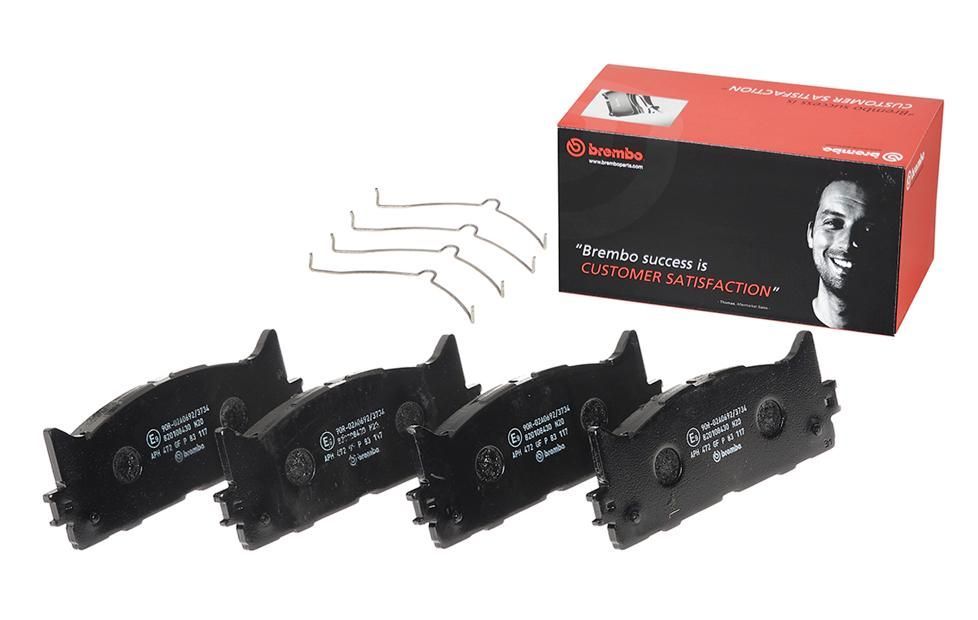 КОЛОДКИ ТОРМОЗНЫЕ ДИСКОВЫЕ BREMBO P83117