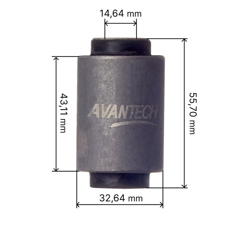 САЙЛЕНТБЛОК РЫЧАГА ПОДВЕСКИ AVANTECH ASB0214