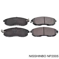 КОЛОДКИ ТОРМОЗНЫЕ ДИСКОВЫЕ NISSHINBO NP2005