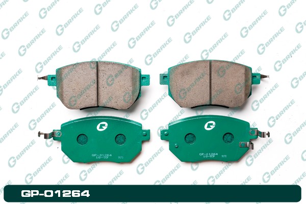 КОЛОДКИ ТОРМОЗНЫЕ ДИСКОВЫЕ G-BRAKE GP01264