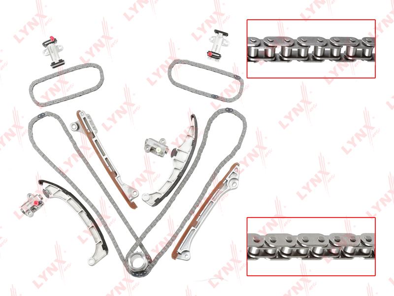 РЕМКОМПЛЕКТ ЦЕПИ ГРМ LYNXauto TK0073