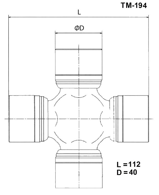 КРЕСТОВИНА TOYO TM194