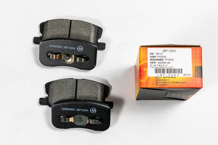 КОЛОДКИ ТОРМОЗНЫЕ ДИСКОВЫЕ JD JBP0264