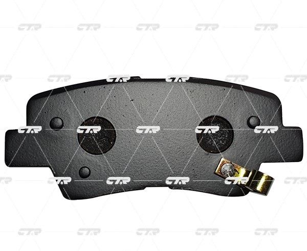 КОЛОДКИ ТОРМОЗНЫЕ ДИСКОВЫЕ CTR GK0499
