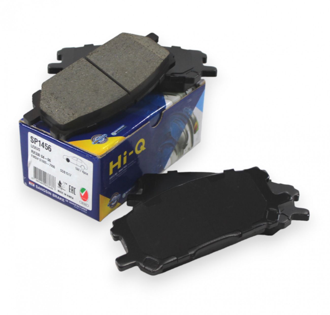 КОЛОДКИ ТОРМОЗНЫЕ ДИСКОВЫЕ SANGSIN BRAKE SP1456