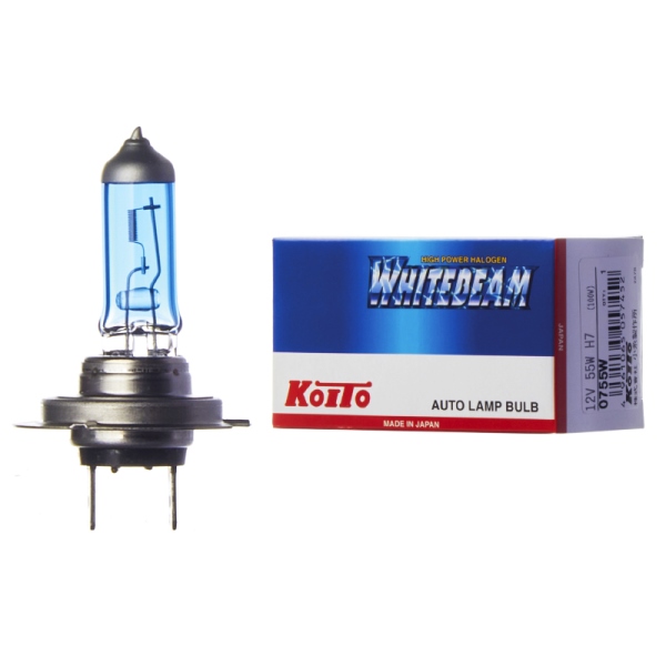 ЛАМПОЧКА KOITO 0755W 12V 55Вт. Накаливания PX26d
