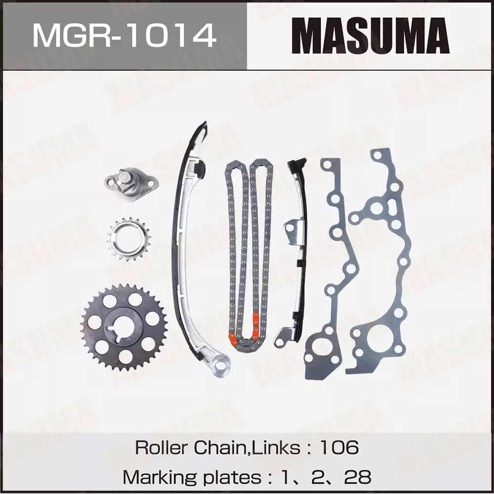 РЕМКОМПЛЕКТ ЦЕПИ ГРМ MASUMA MGR1014