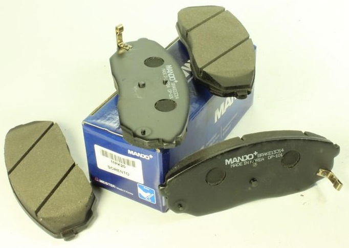 КОЛОДКИ ТОРМОЗНЫЕ ДИСКОВЫЕ MANDO MPK20