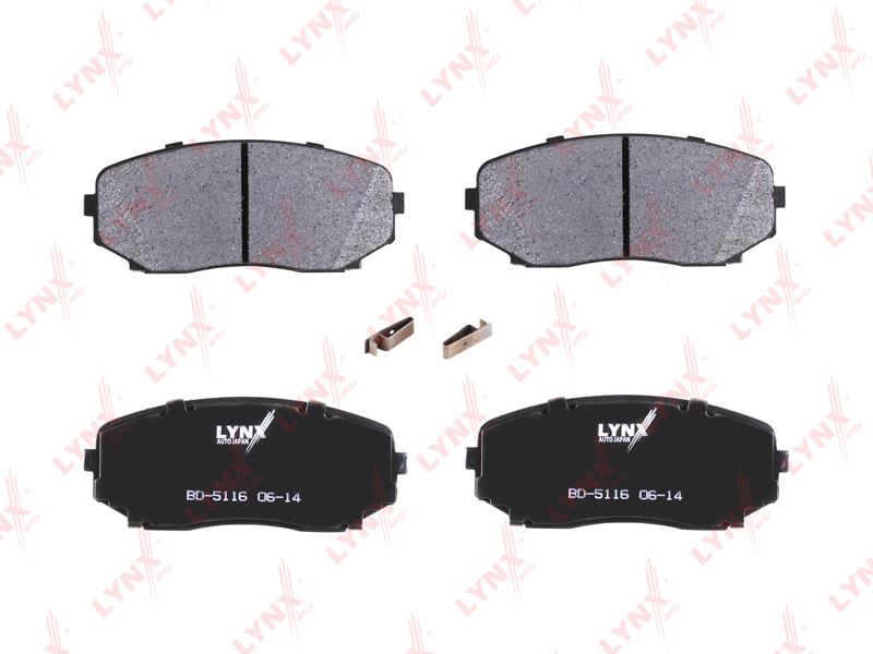 КОЛОДКИ ТОРМОЗНЫЕ ДИСКОВЫЕ LYNXauto BD5116