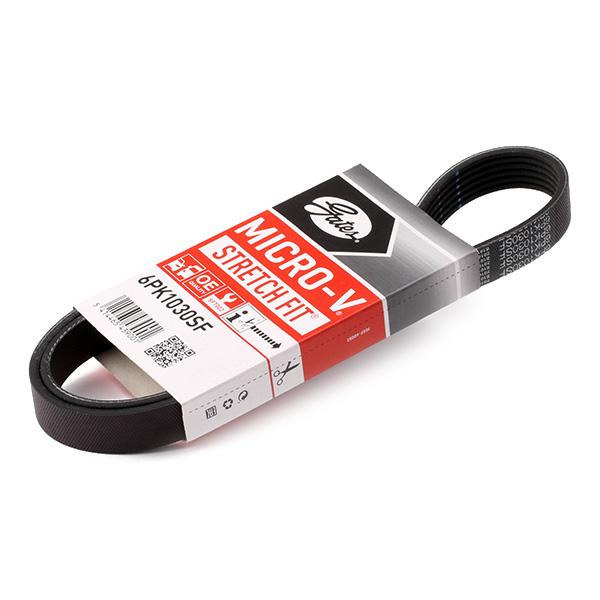 РЕМЕНЬ РУЧЕЙКОВЫЙ GATES 6PK1030SF
