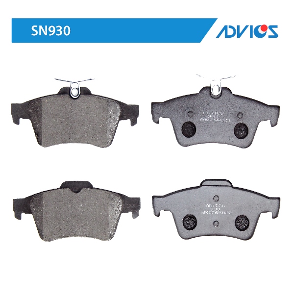 КОЛОДКИ ТОРМОЗНЫЕ ДИСКОВЫЕ ADVICS SN930