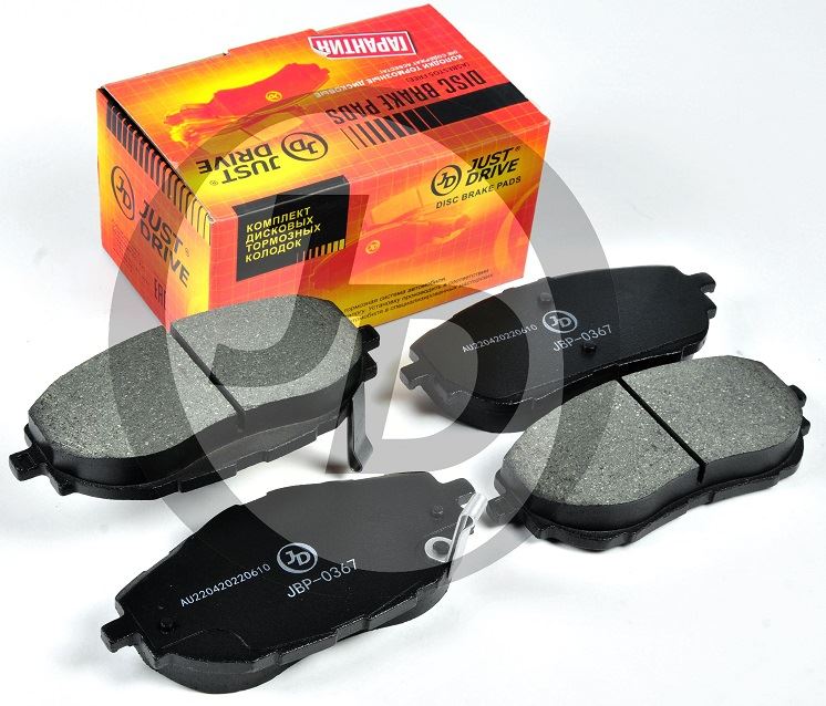 КОЛОДКИ ТОРМОЗНЫЕ ДИСКОВЫЕ JD JBP0367