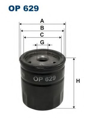 ФИЛЬТР МАСЛЯНЫЙ FILTRON OP629