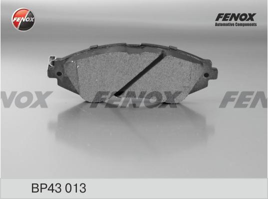 КОЛОДКИ ТОРМОЗНЫЕ ДИСКОВЫЕ FENOX BP43013