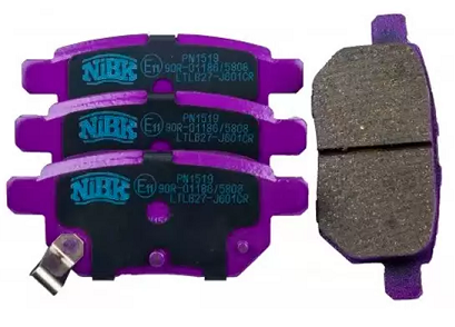 КОЛОДКИ ТОРМОЗНЫЕ ДИСКОВЫЕ NIBK PN1519
