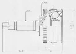 ШРУС HDK TOM018A