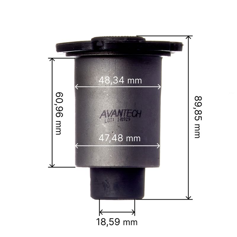 САЙЛЕНТБЛОК РЫЧАГА ПОДВЕСКИ AVANTECH ASB0197
