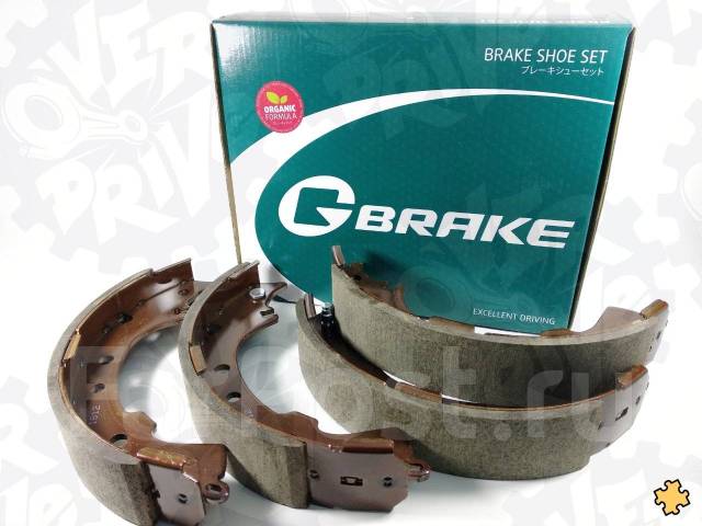 КОЛОДКИ ТОРМОЗНЫЕ БАРАБАННЫЕ G-BRAKE GS02339