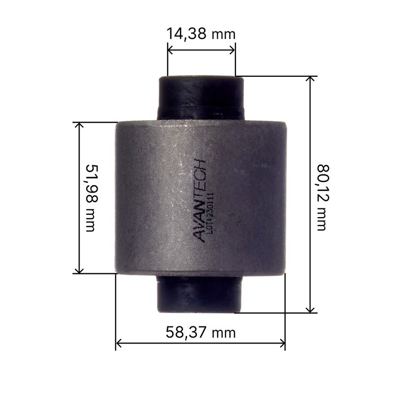 САЙЛЕНТБЛОК ЦАПФЫ AVANTECH ASB0233