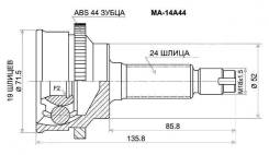 ШРУС ВНЕШНИЙ (НАРУЖНИЙ) HDK MAE014A