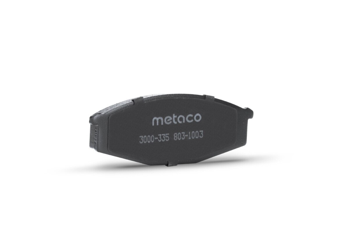 КОЛОДКИ ТОРМОЗНЫЕ ДИСКОВЫЕ METACO 3000335