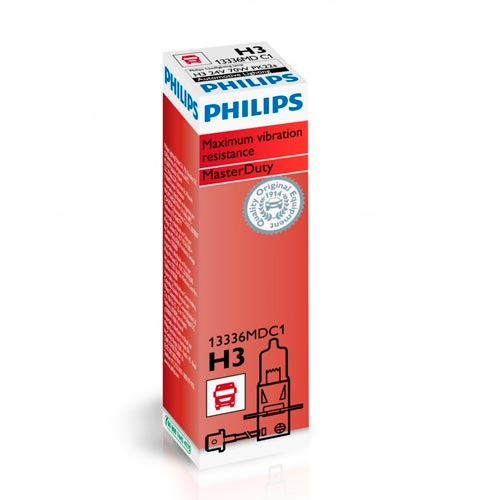ЛАМПОЧКА PHILIPS 13336MDC1 H3 24V 70Вт. Pk22s