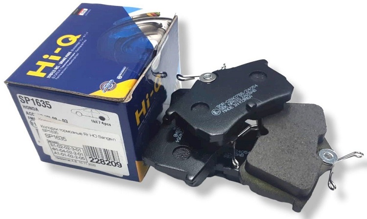 КОЛОДКИ ТОРМОЗНЫЕ ДИСКОВЫЕ SANGSIN BRAKE SP1635