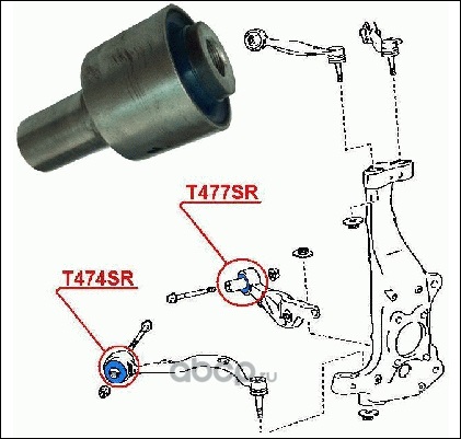САЙЛЕНТБЛОК ФОРТУНА T477SR