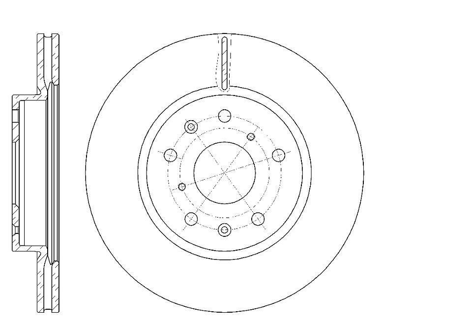 ДИСК ТОРМОЗНОЙ G-BRAKE GR20656